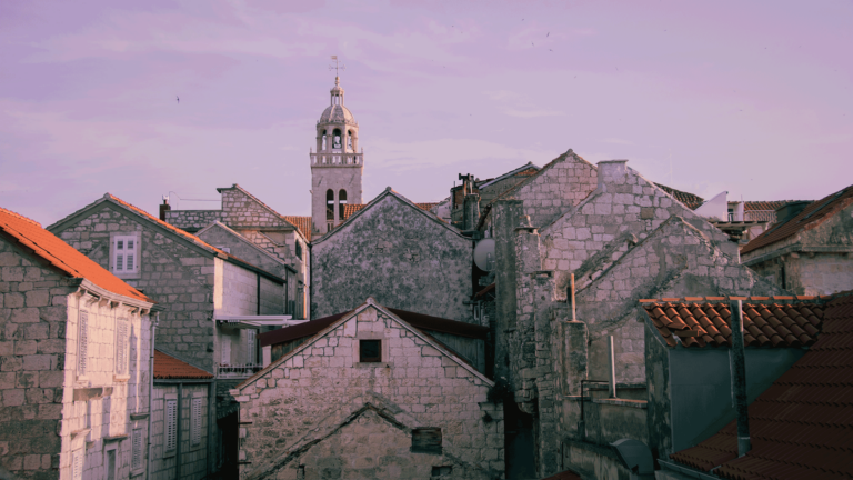 Korcula roof tops