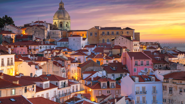 Lisbon at night