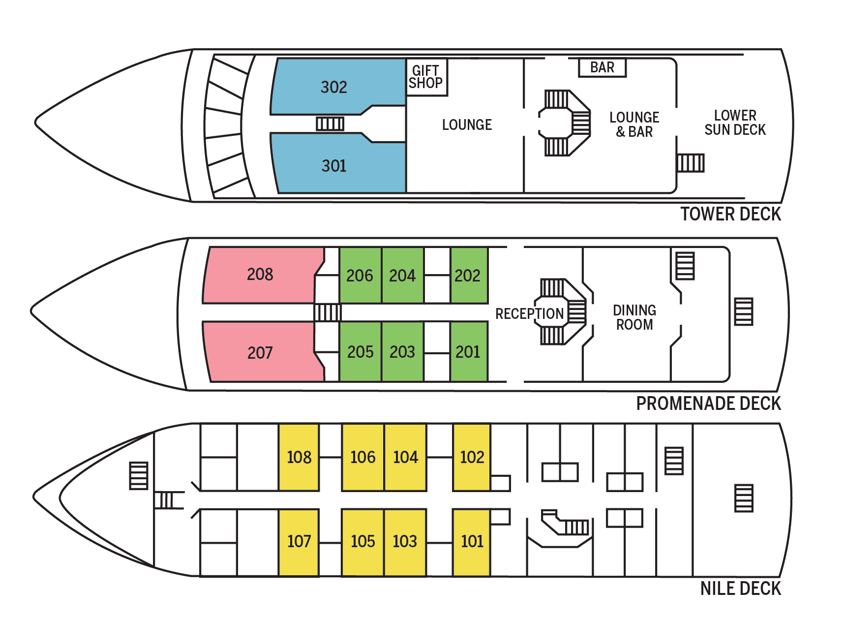 Sun Boat III deck plan-01